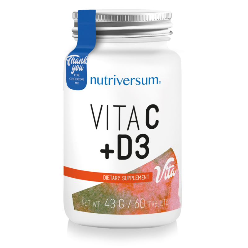 VITA - Vita C + D3 - NEW Nutriversum