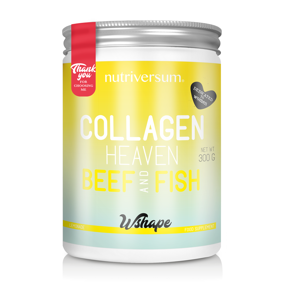 Nutriversum Wshape Collagen Heaven Beef&Fish cseresznyevirág italpor - g - jacobskavekapszula.hu webáruház