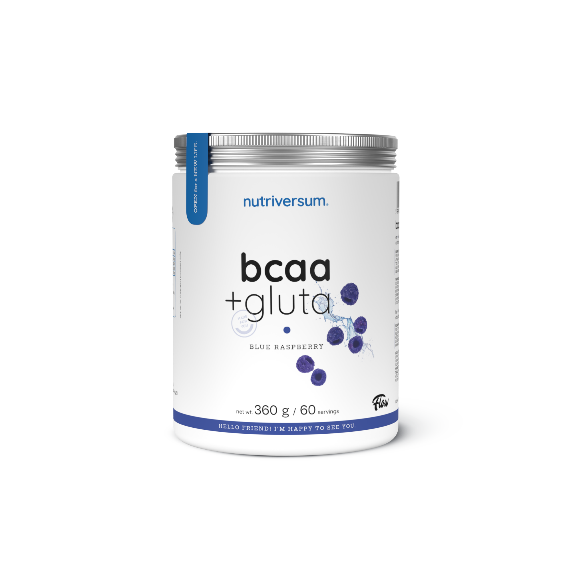 FLOW - BCAA+GLUTA 360g - NEW Nutriversum