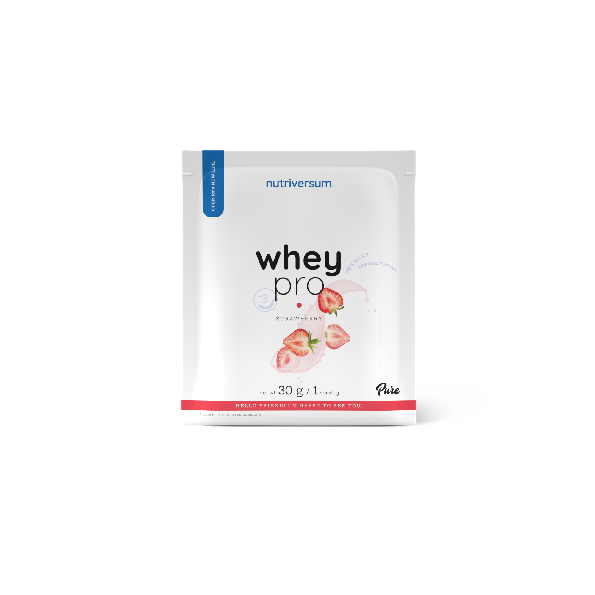 PURE - Whey Pro - 30g - NEW Nutriversum