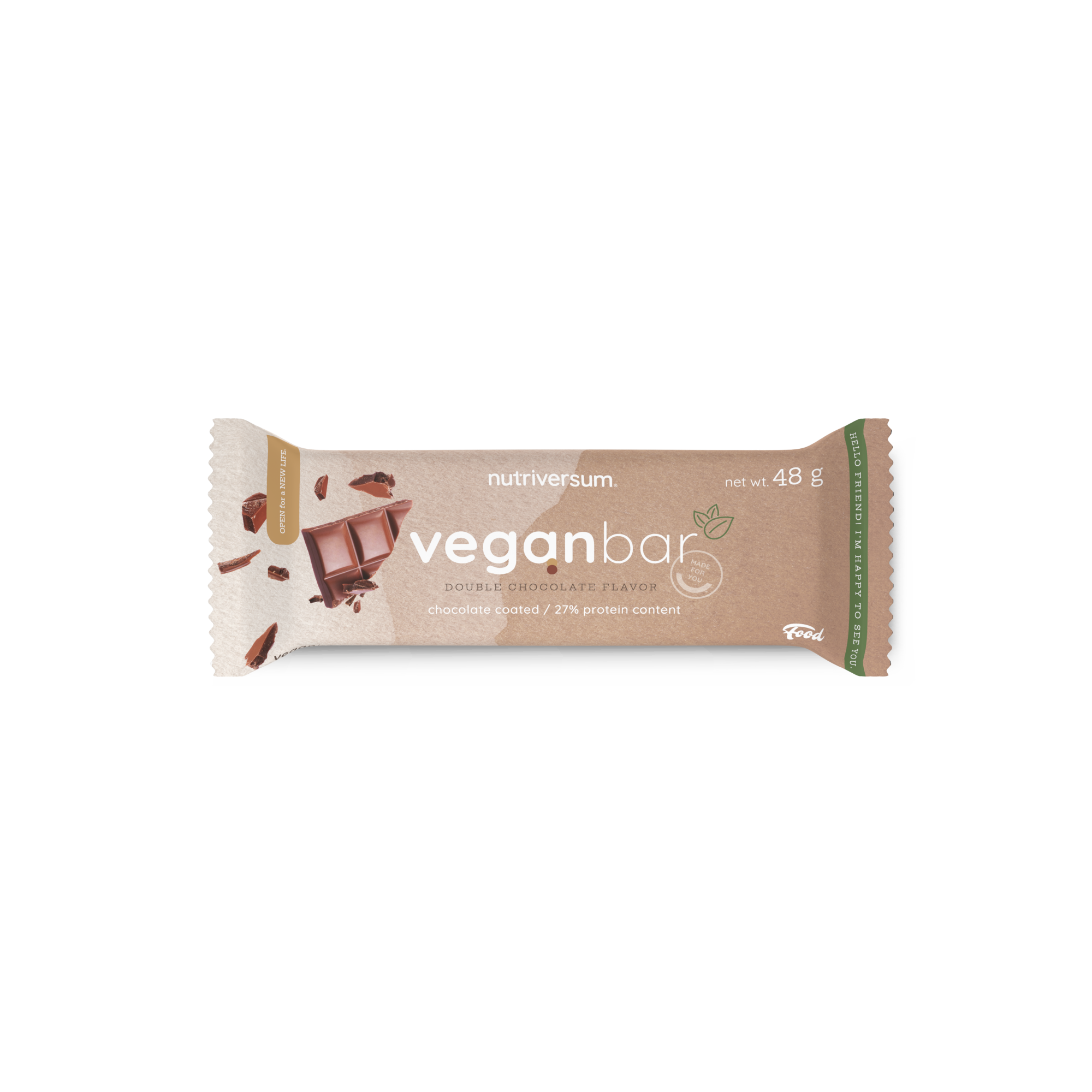 FOOD Vegan Protein Bar NEW Nutriversum