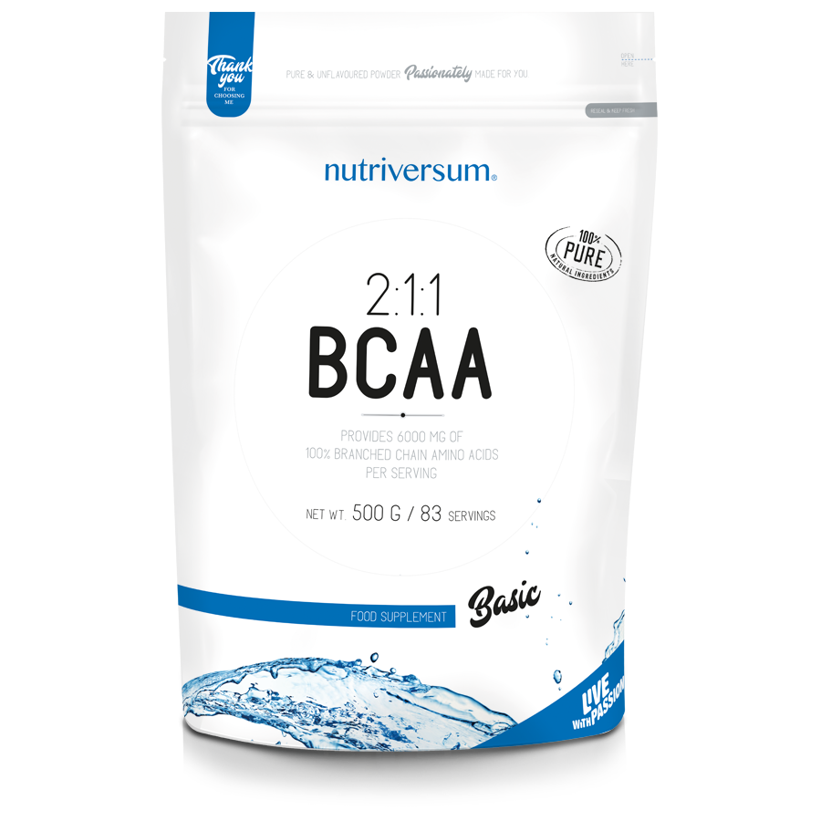 BASIC BCAA Powder NEW Nutriversum