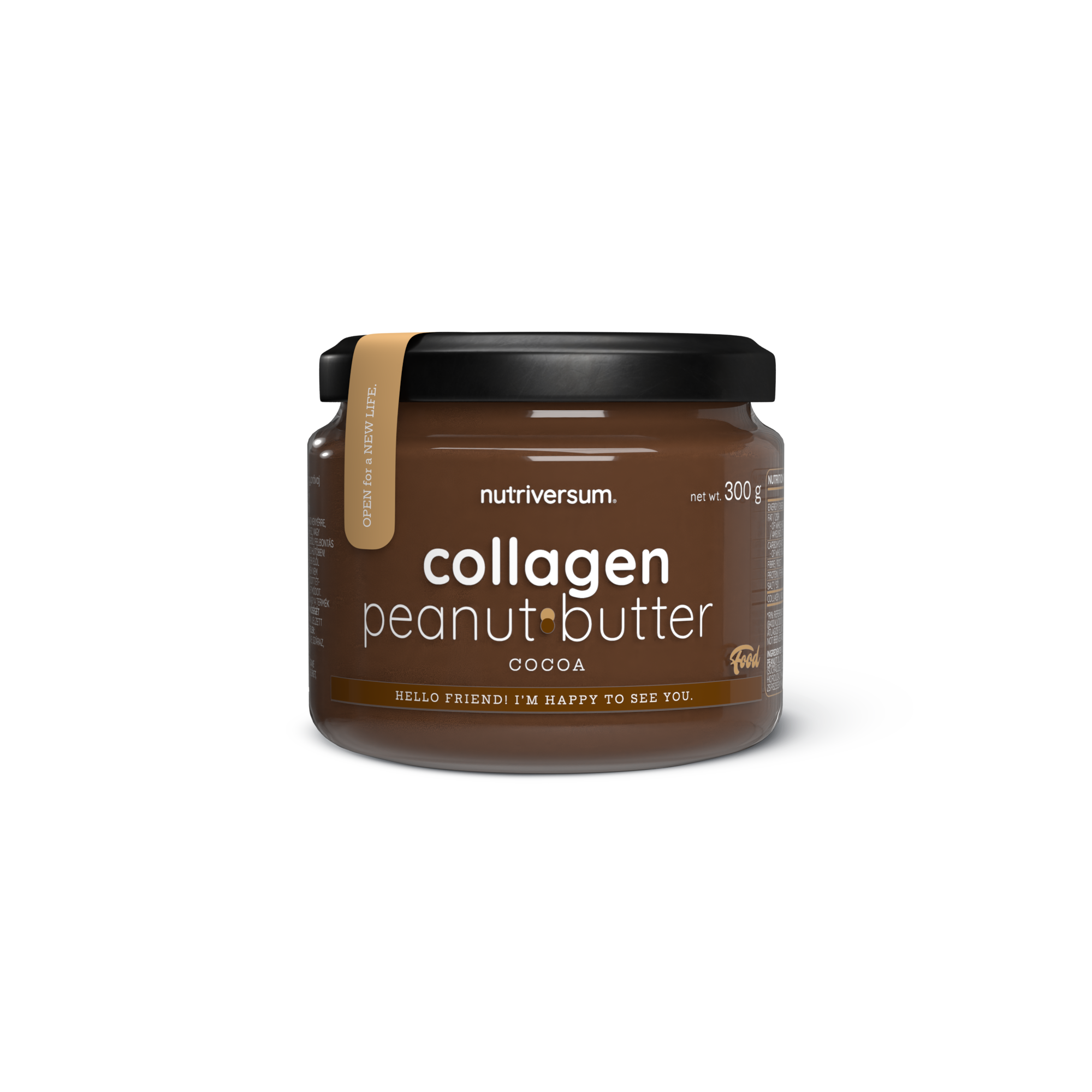 Collagen Peanut Butter - Cocoa