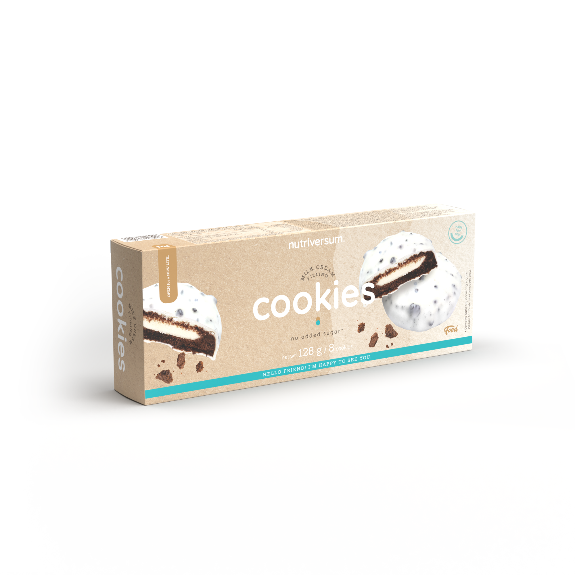 Cookies Milk Cream Filling