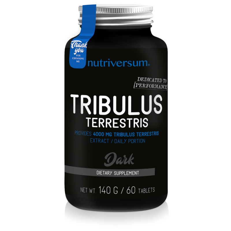 Dark Tribulus Terrestris 60 Tabs New Nutriversum