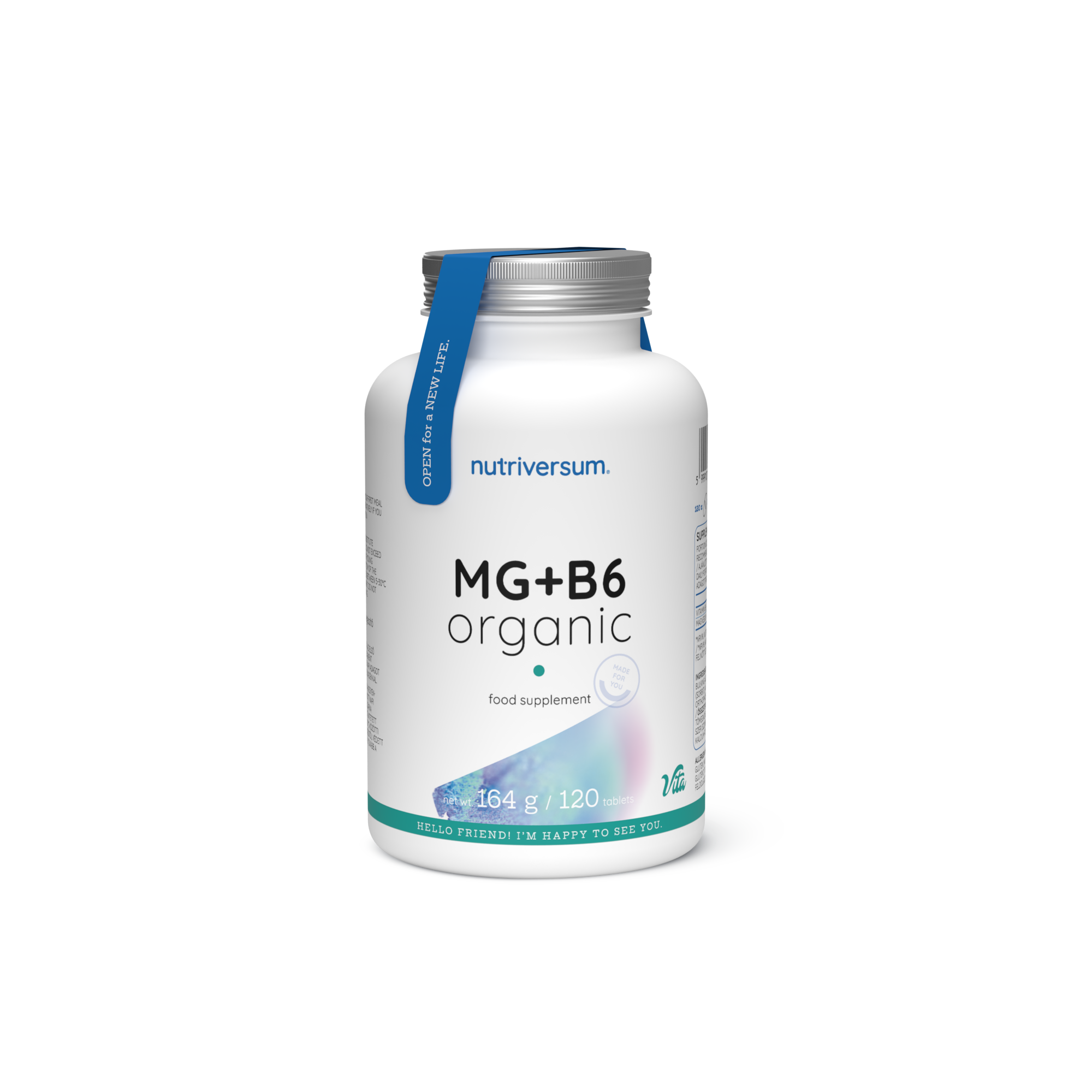 MG+B6 Organic - 120 tabs