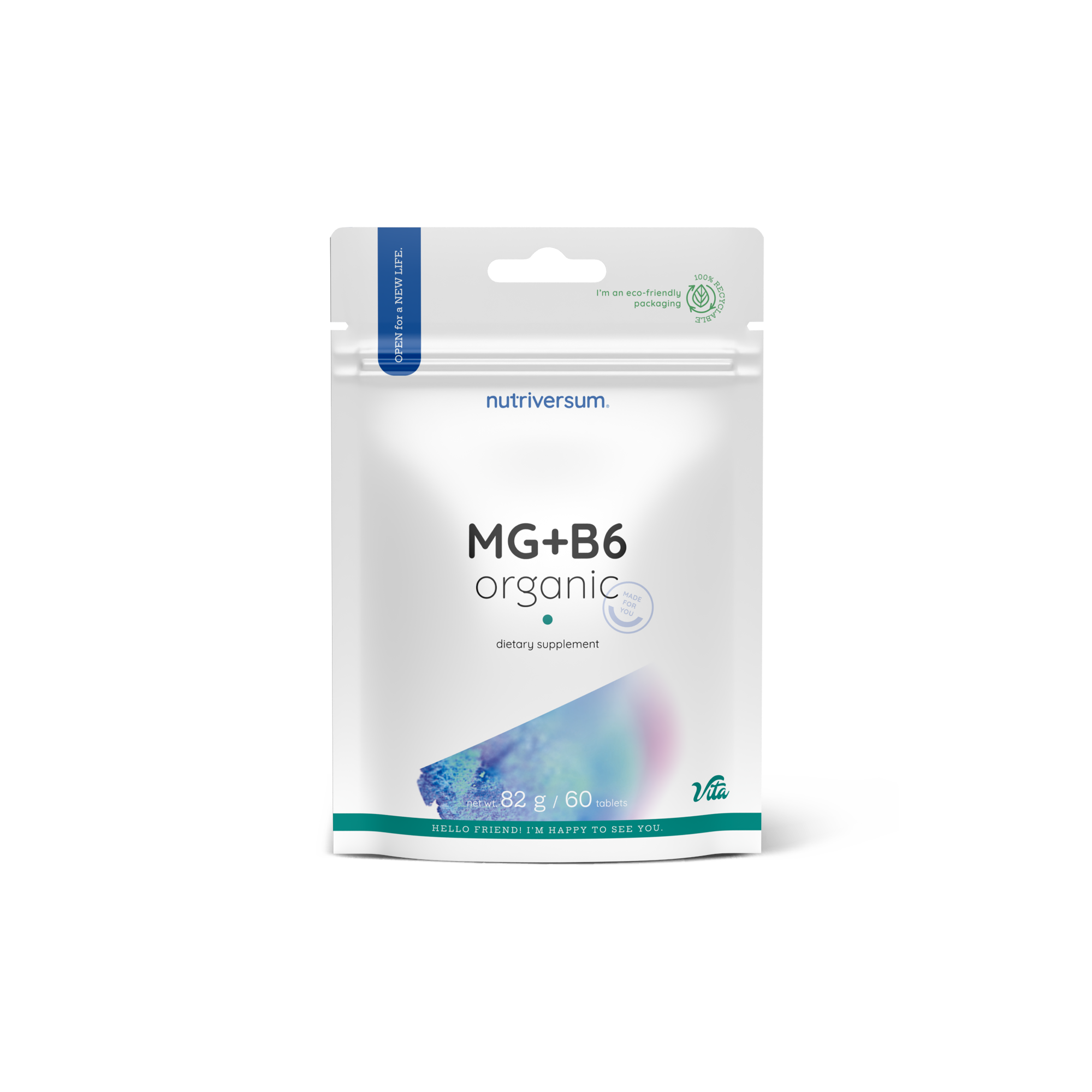 MG+B6 Organic - 60 tabs