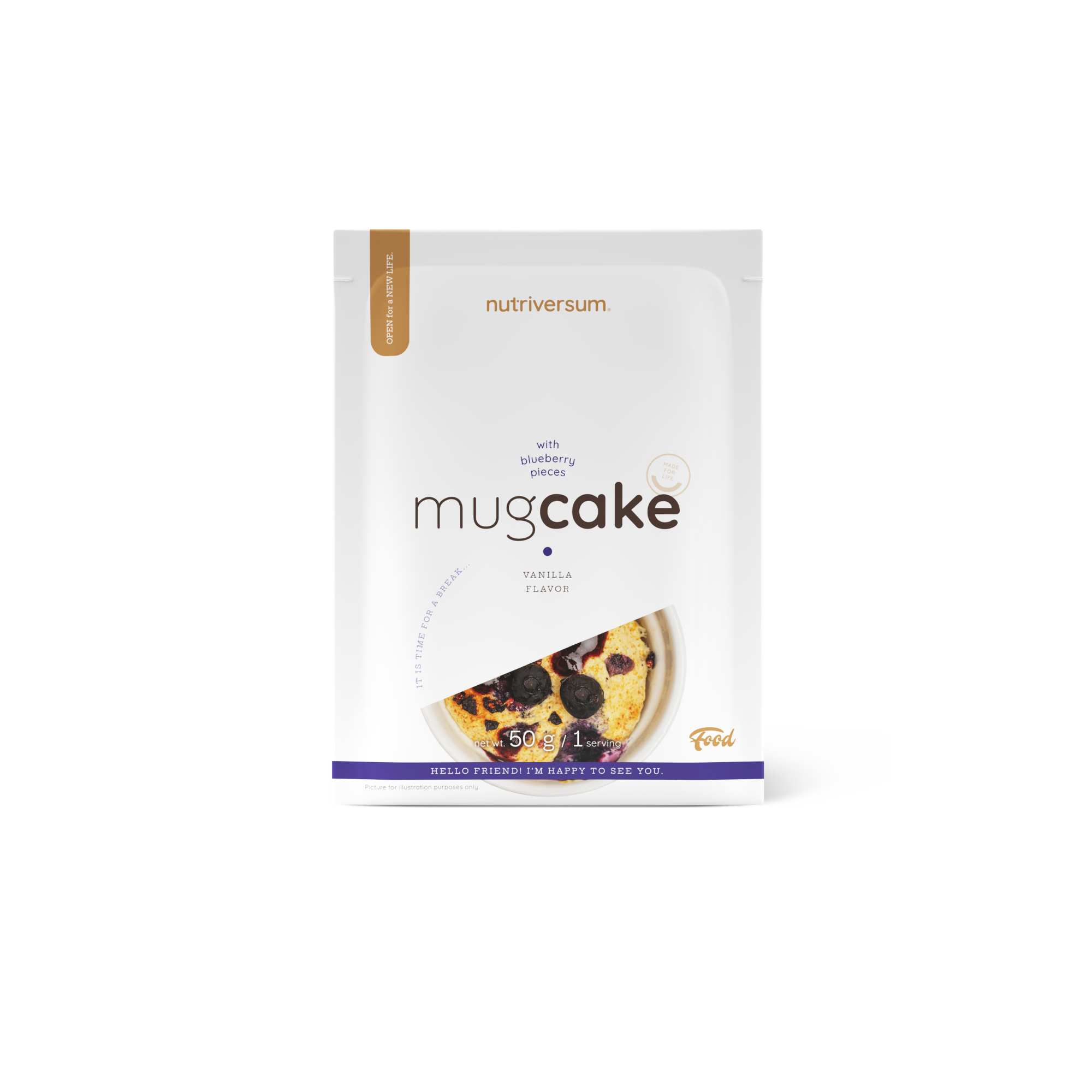 Mug Cake - Vanilla Blueberry